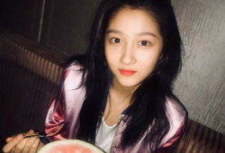 吃瓜网红拍照图片大全,趣味十足图片大全